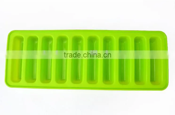 Safe Silicone Ice Cube Tray , Ice Cream Bar Molds