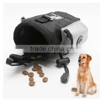 Puppy Pet Waterproof Dog Treat Pouch Training Walking Food Snacks Bait Waist Bag