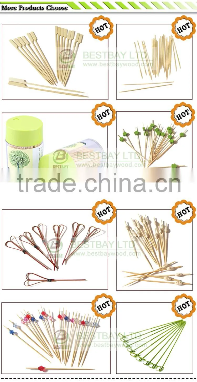kebab skewer making box,customized logo bamboo skewer