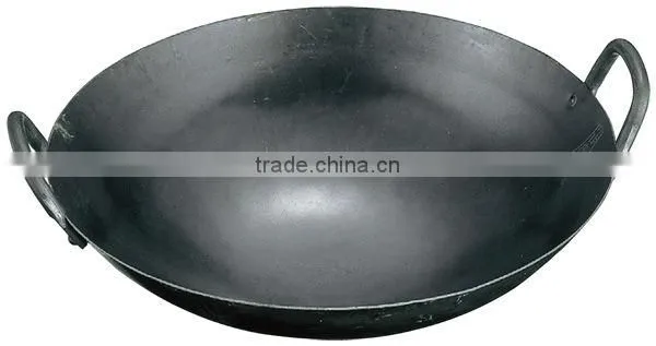 Yamada Iron Steel Hammered Chinese Wok Chinese Pan