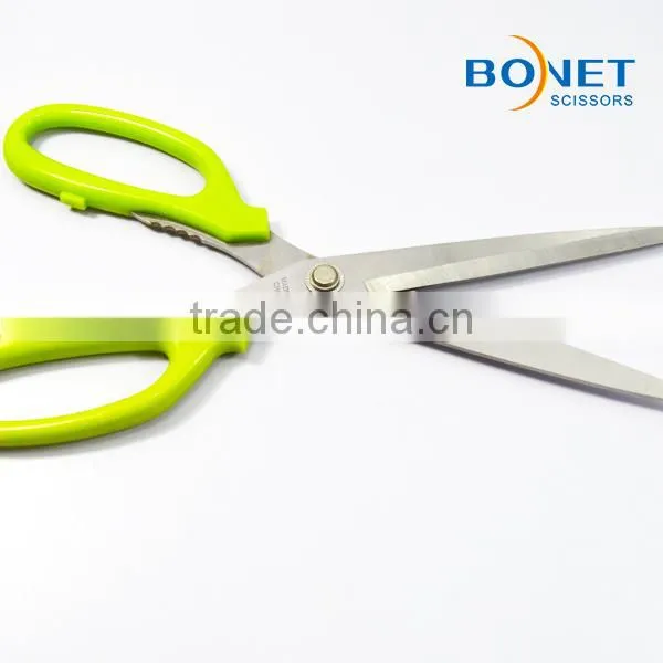 S52023 LFGB certificated 10" long Premier high quality kitchen scissors