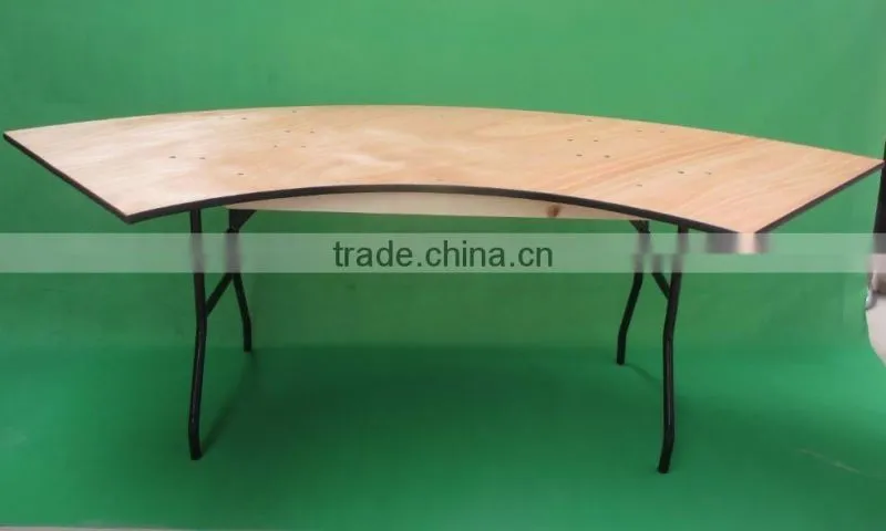 used folding tables Wooden 8ft Folding Table 6 foot folding table