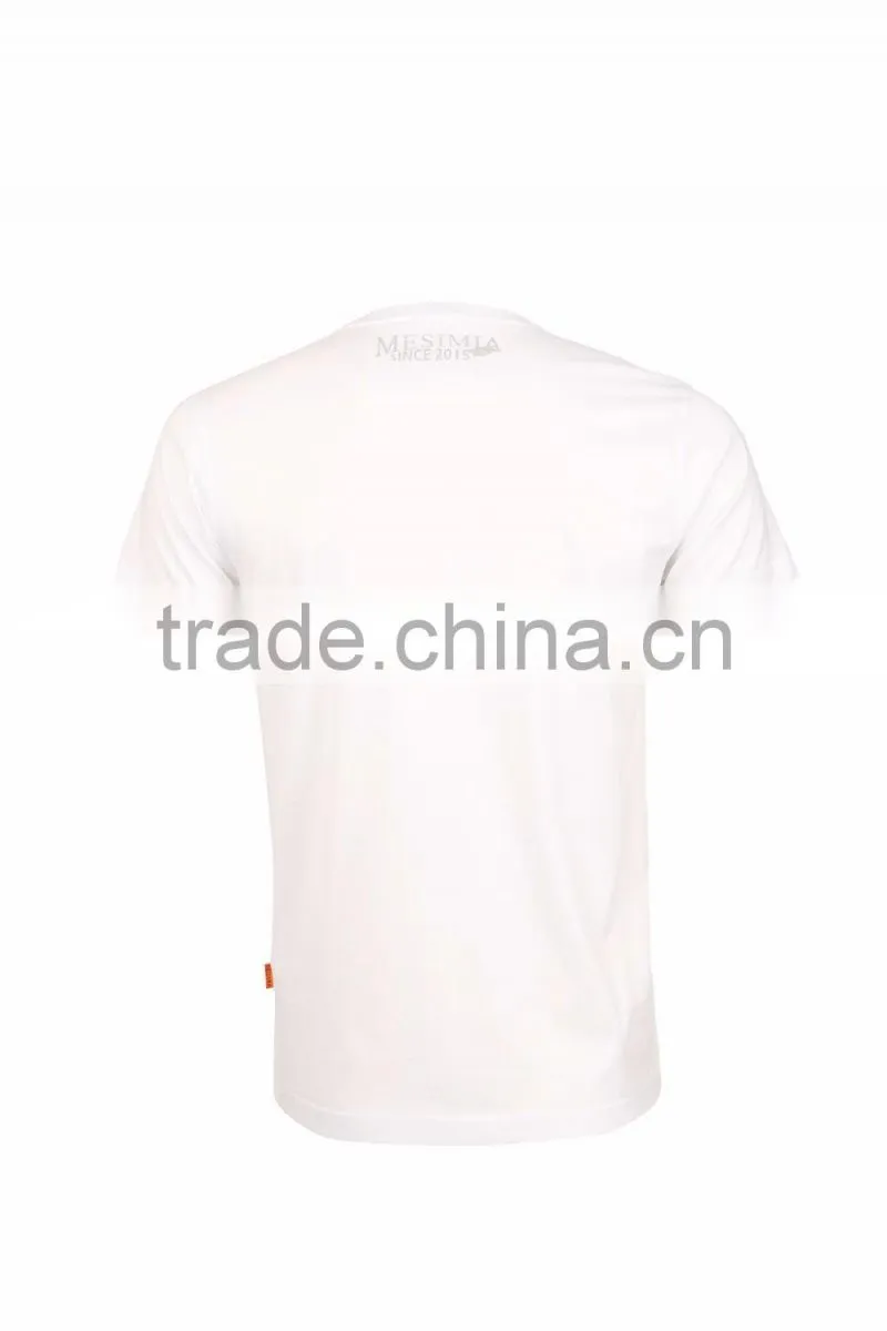 cheap quality mens 100%cotton bulk plain cotton white t shirt
