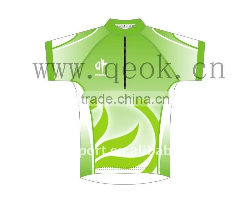 custom sublimation cycling shirt OEM cycling jersey