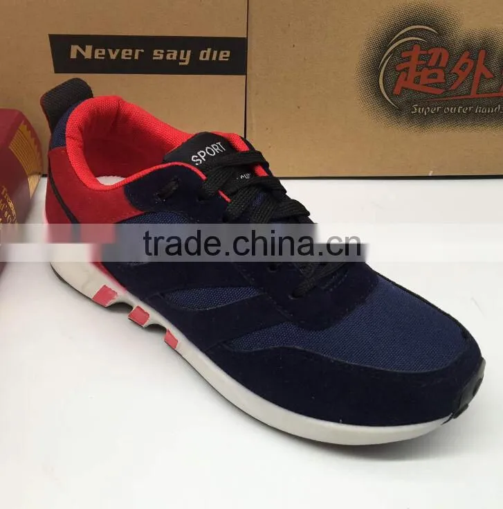 GZY stock men shoes high quality guangzhou factory 2017 durable and comfortable feeiling