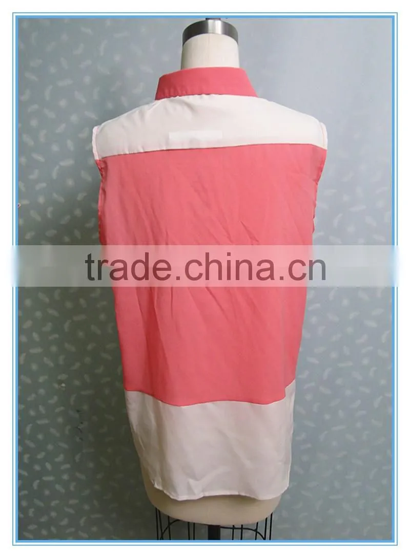 Chiffon Loose New Designs Sexy Summer Color Women Top