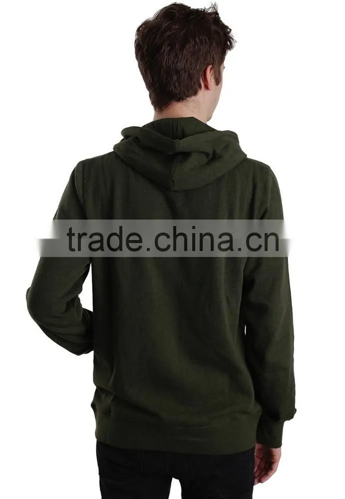 Bulk smart custom blank pullover hoodie in navy men thin hoodie