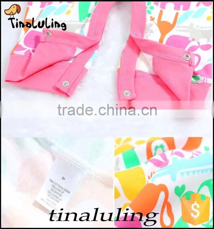 new arrival infant baby girls elephant animal rompers baby bodysuits girls romper