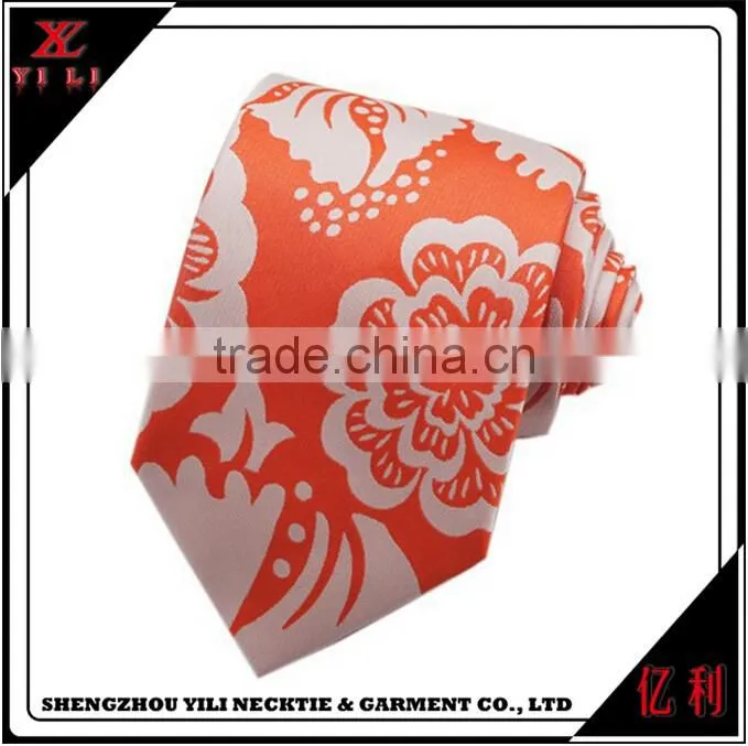 Best quality competitive price silk mens floral ties
