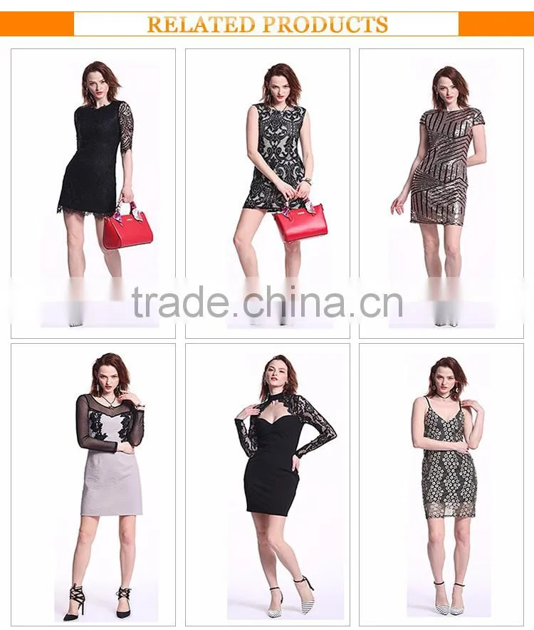 Guangzhou factory offer long sleeve sexy black elegant women's crochet lace dress 2017 designs ,women lace long evening dress