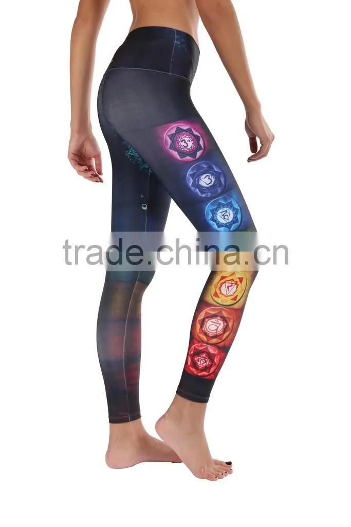 Plus size leggings and tights gym wear for women