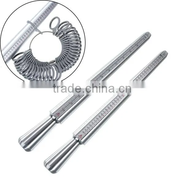 Aluminum Alloy & ABS Jewelry Tools Ring Sizer Mandrel And Ring Sizer Tool