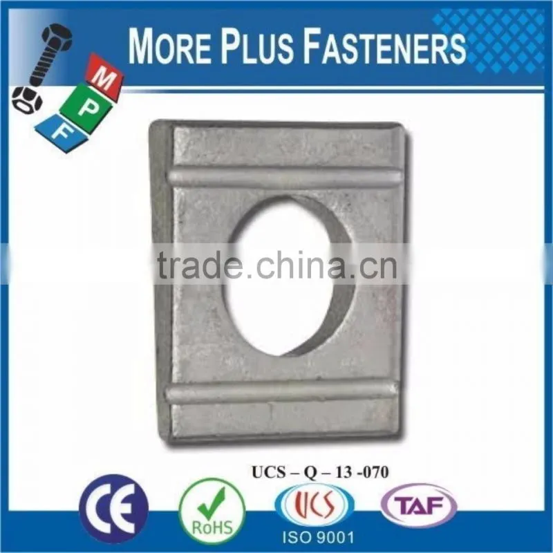 Made in Taiwan DIN 434 Square Belleved Washer DIN 434