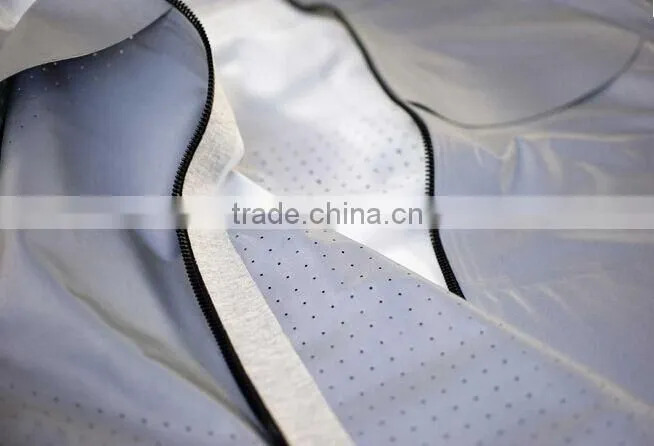 Fashion waterproof soft sewing reflective nylon cycling jacket fabric