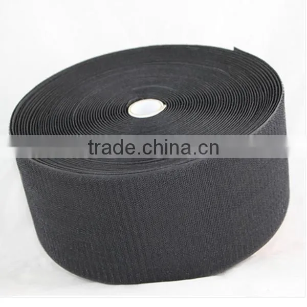 Black or White 180mm hook and loop tape in 100%Nylon Material