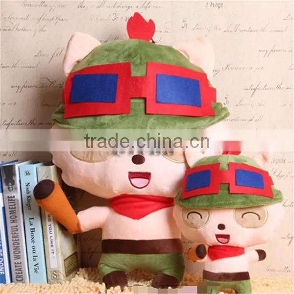 (Hot) League of Legends Lulu the Fae Sorceress Hat Plush Cap Cospaly Costume Accessory Boys Girls Game Toys