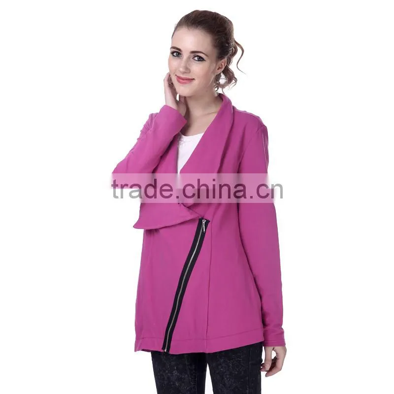 The new 2015 women's ms han edition cultivate one's morality big yards small suit coat long small suit