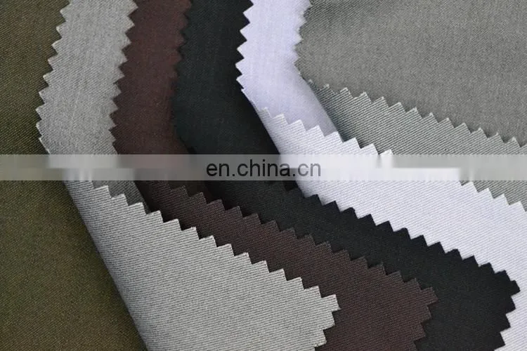plain dyed men twill fabric TR for mens casual jackets