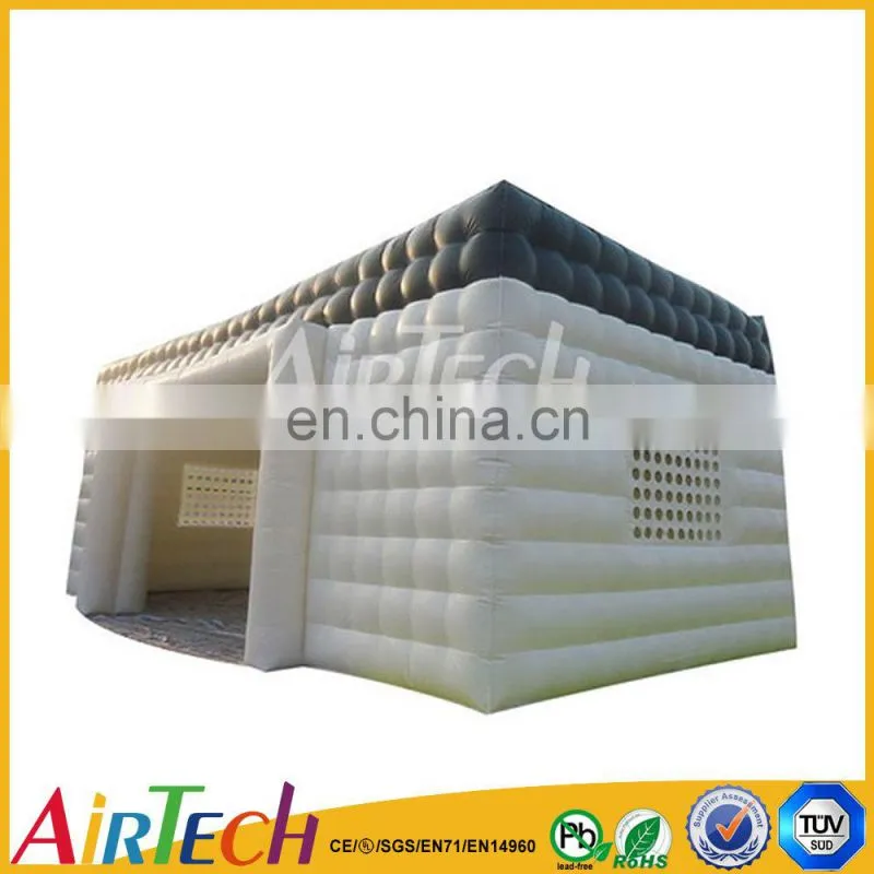 Outdoor fashion PVC cube tent for party from airtech
