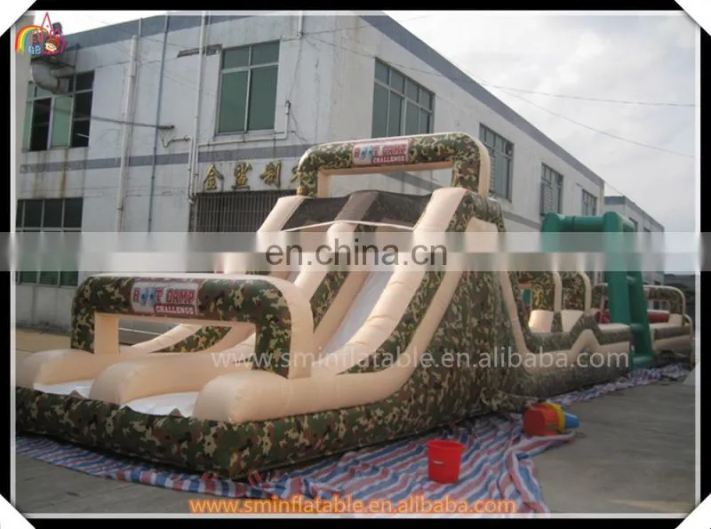 Adventurous giant inflatable obstacle course combo,kids obstacle course equipment,cheap inflatable obstacle course