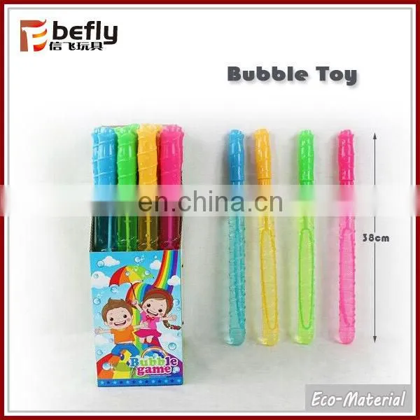 Transparent plastic soap bubble stick wholesale