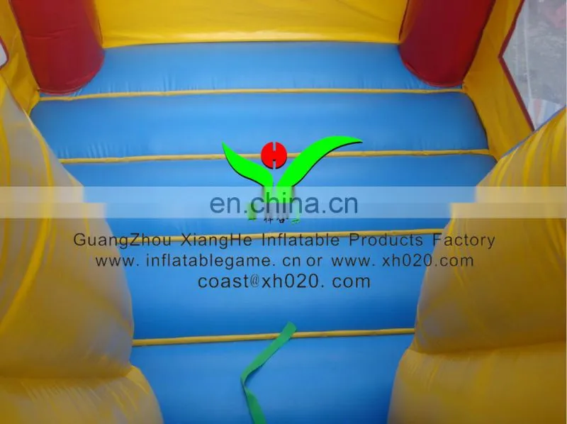 Hot sale commercial grade PVC Tarpaulin brand new CO150 inflatable soccer bouncer combo