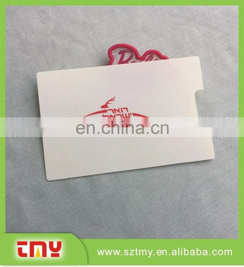 Factory supply soft pvc luggage tag