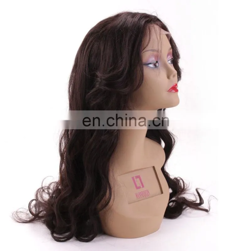 Kinky curly malaysian hair deep wave wig human hair