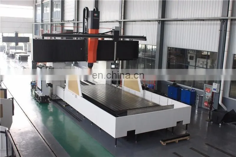 H100-1 Linear Guideways Machine Rotary Table 4 Aixs CNC Milling Machine