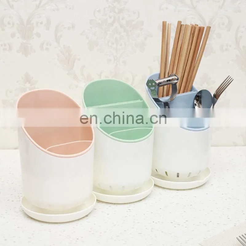 Wholesale PP kitchen Fork Tool Spoon Strainer Chopstick Holder Chopstick Container