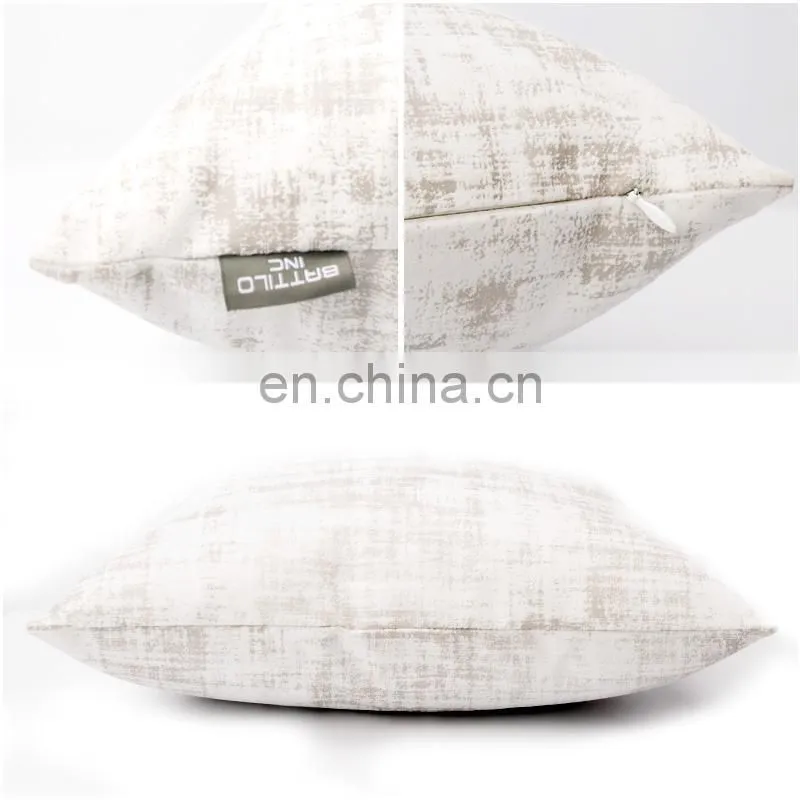 Simple Geometric Pattern Sofa Home Decor Design 18 Inch Square Throw Pillow Cushion