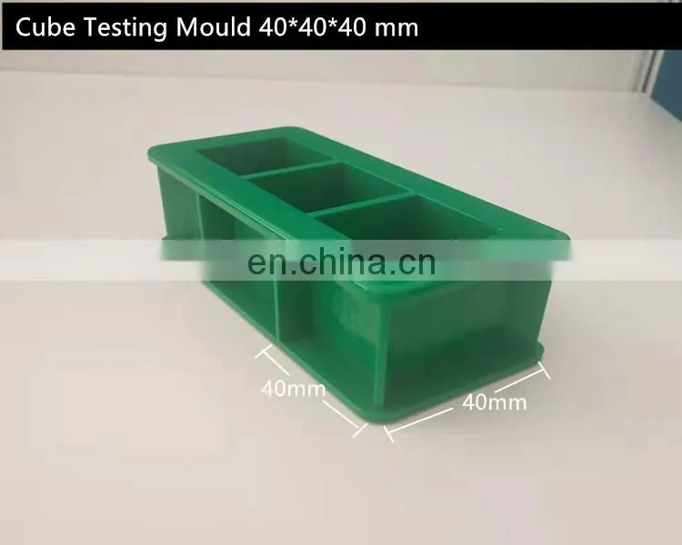 40x40x40mm Plastic Concrete Testing Mould Cube Mould