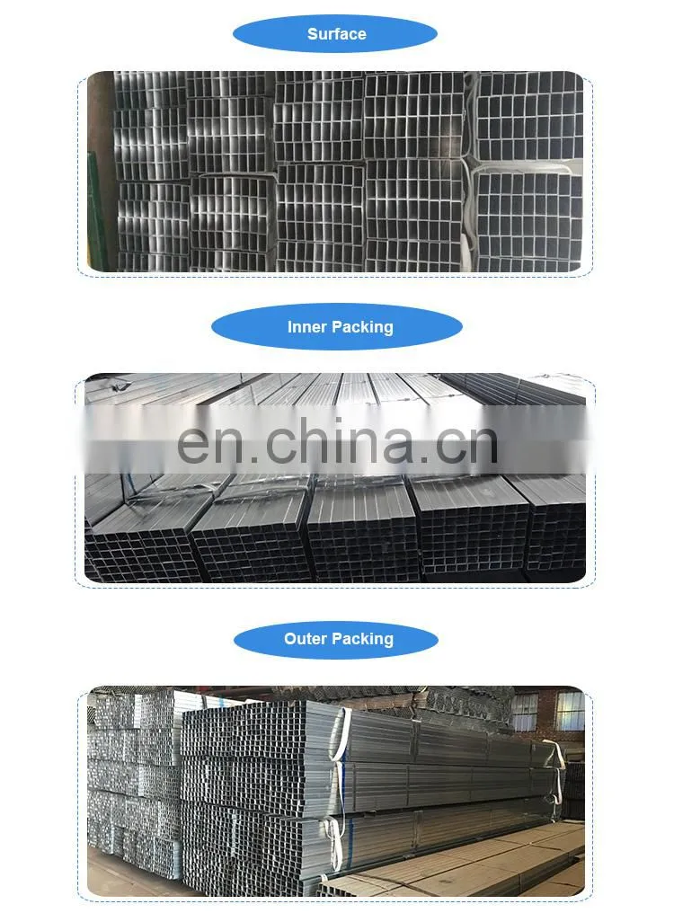 MS pipe weld square Ms square pipe myanmar steel pipe supplier steel hollow section