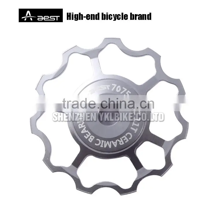 High end Bike Parts Ceramic Bearing 5mm Bicycle Rear Derailleur Pulley Guide Wheel