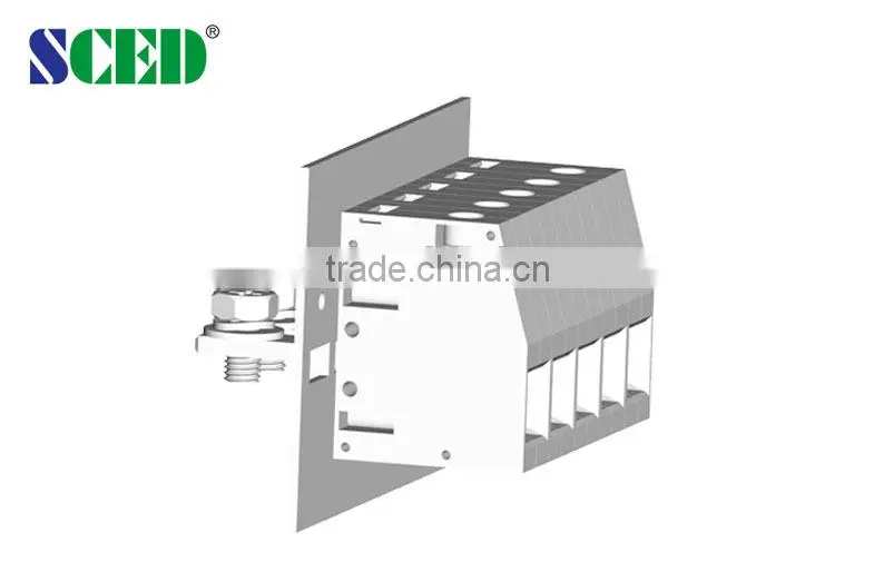 Terminal Blocks with Feed Through Panel Bulkhead Connectors