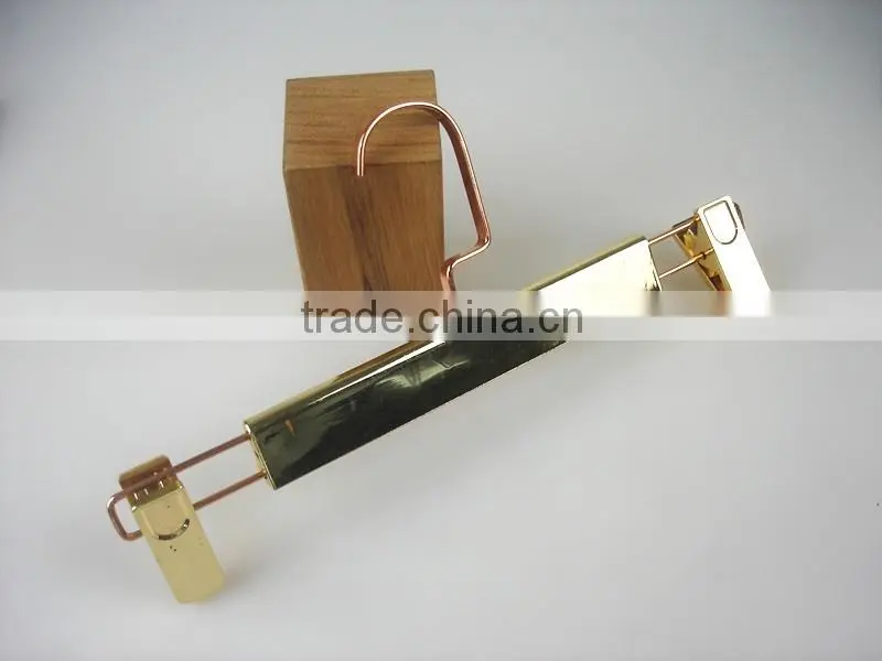 IMY-519 plating plastic copper pants hangers clamp