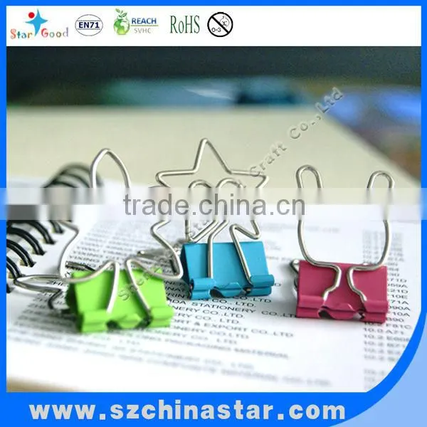 China manufacturer promotional metal binder clip