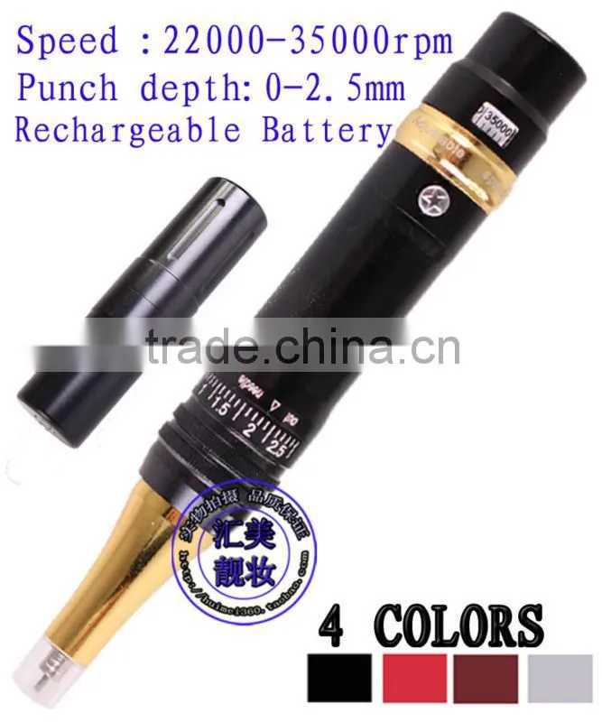 Speed extension adjustable needle digital permanent makeup machine