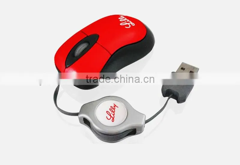 PC USB retractable mouse for computer