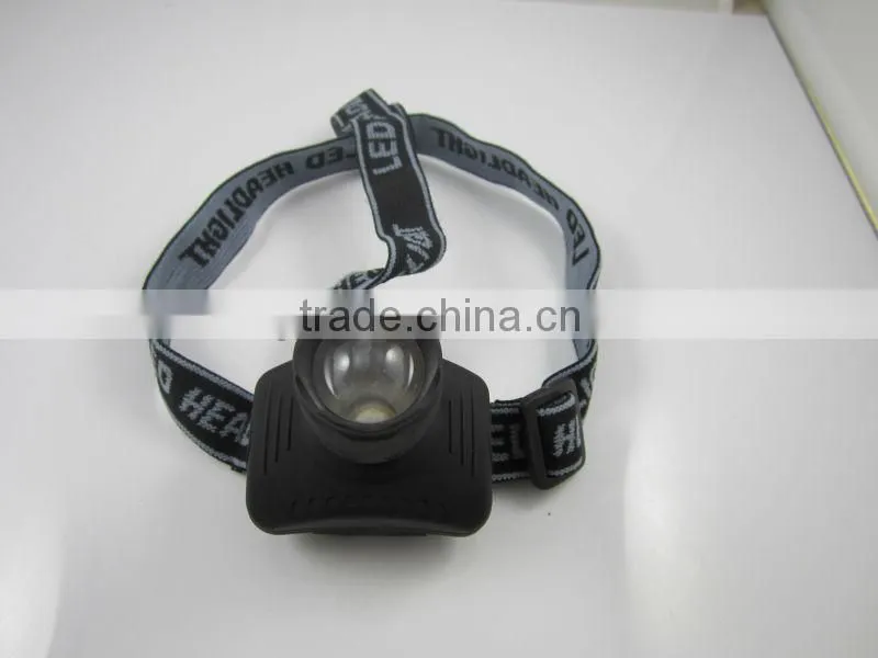 1W high power zoom headlamp