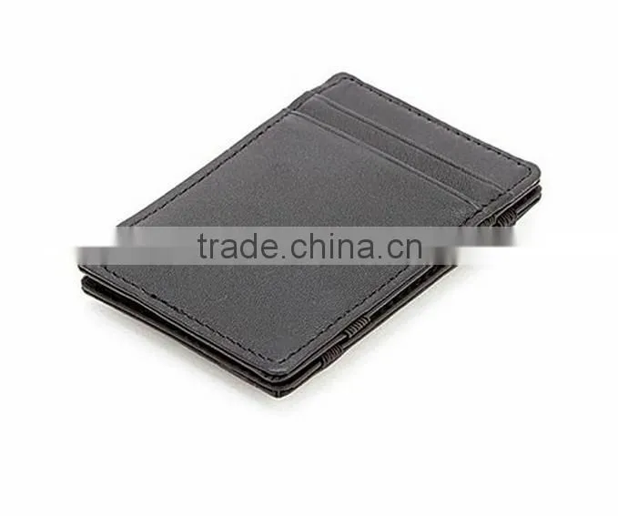 Promotional Genuine leather magic wallet