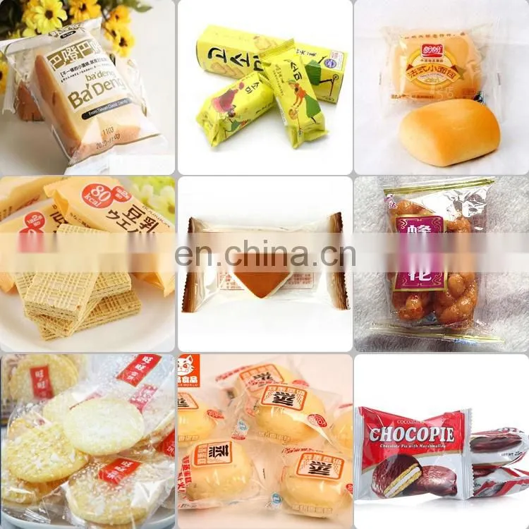 Big Flow Packaging Machine Multipack Bread Biscuit Instant Noodles Cake Cleaning Sponge Soap Family Pack Packing Machine