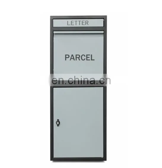 New Arrival Preorder Anti Theft Outdoor Wall Mount Detachable Metal Smart Mailbox Parcel Box for Residential Delivery Drop Box