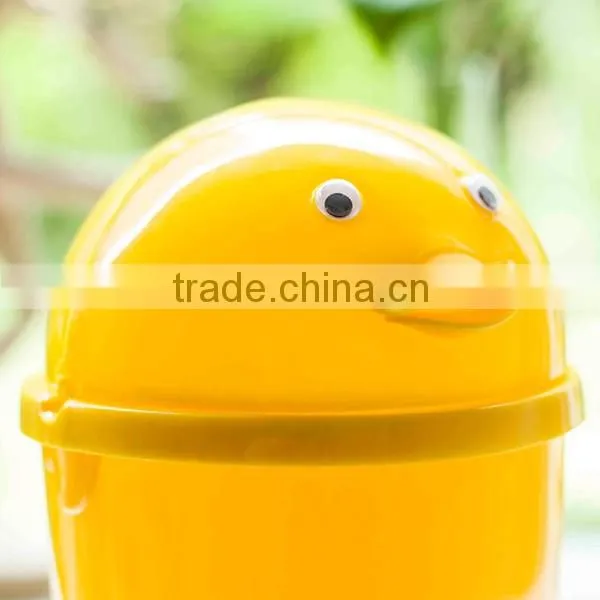 11L Cartoon duck shape design trash bin
