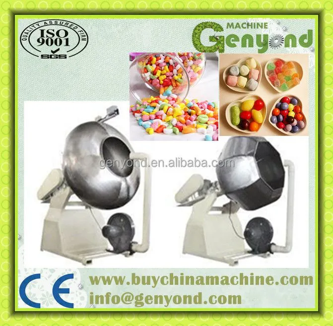 Chocolate Nut Sugar Coating Machine With Sprayer / Nuts Coating Machine With Sprayer/ Peanut Sugar Coating Machine for Sale