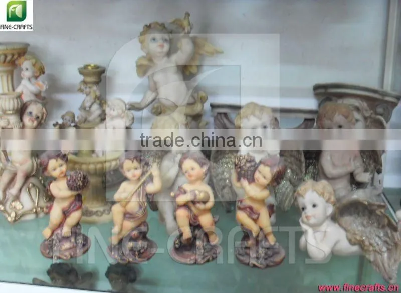 Resin musicians angel religious wall crafts souvenir