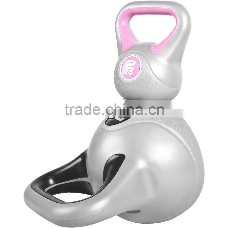 vinyl kettlebell plastic kettlebell cement kettlebell