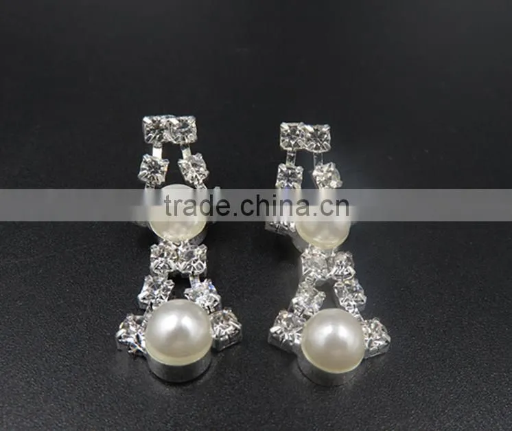 European and American Fashion Simple Imitation Pearl Women Necklace Set