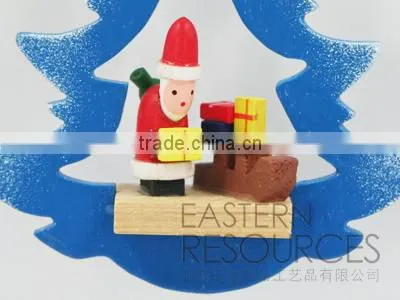 Wood Christmas Tree Ornament