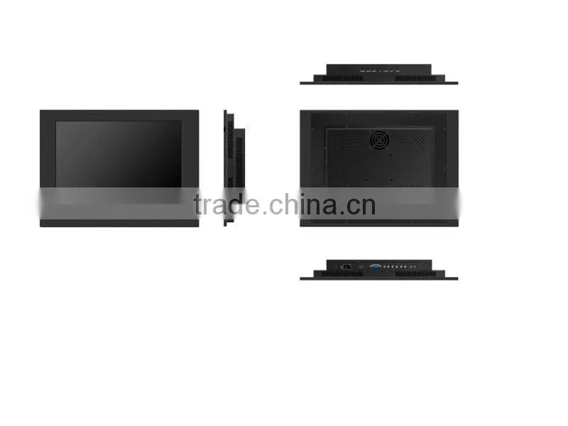 15 inch industrial grade LCD monitor With metal case